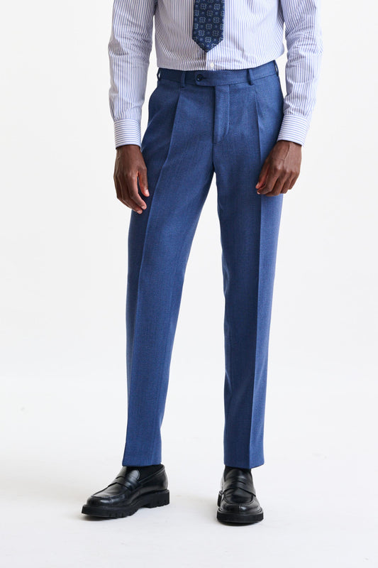 Blue Wool Farley Trousers Freestyle - Image 1