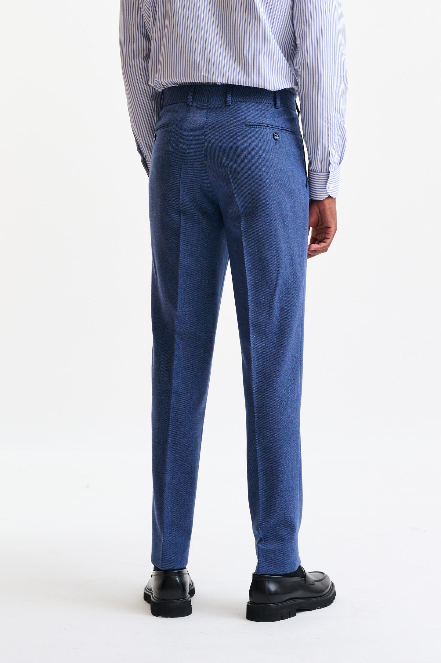 Blue Wool Farley Trousers Freestyle - Image 6
