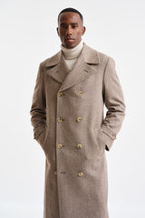 Light Brown Wool Sheffield Overcoat Zeus - Image 3