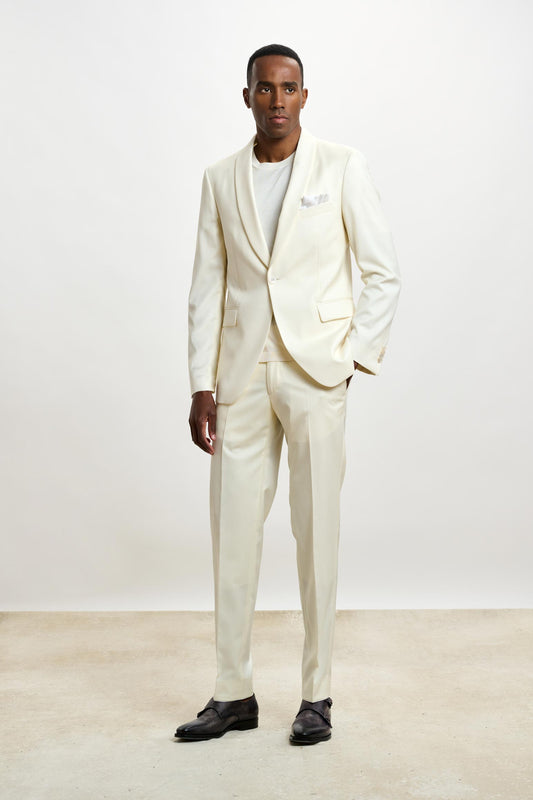 Tuxedo Suit New Deluxe Offwhite - View 1