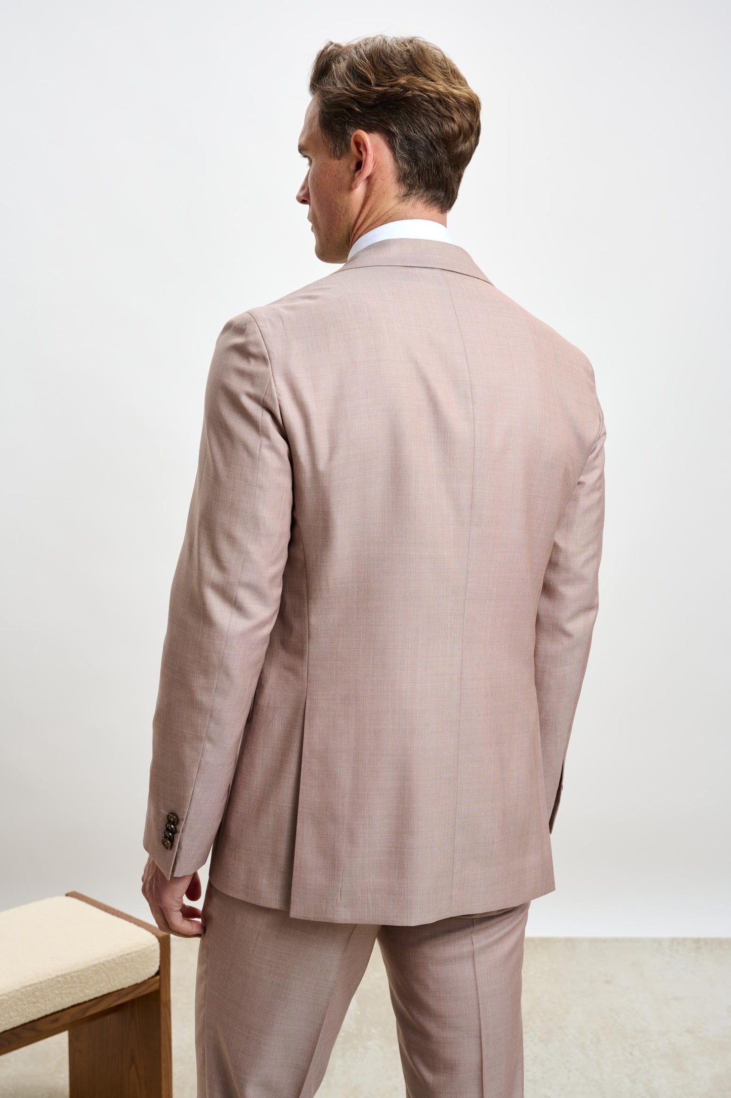Kenton Suit Sleek Plain Beige