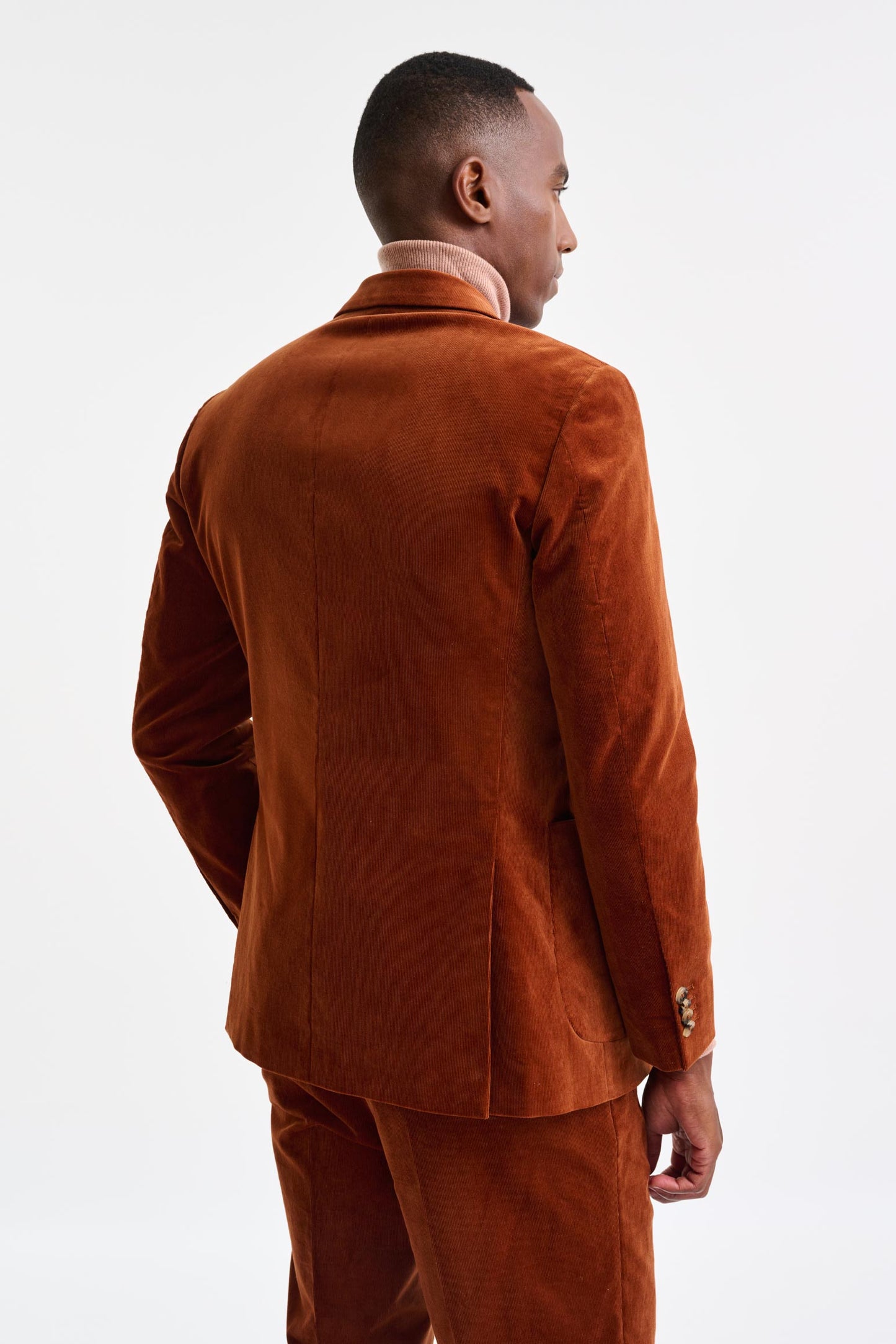 Orange Cotton Soho Jacket Corduroy - Image 7