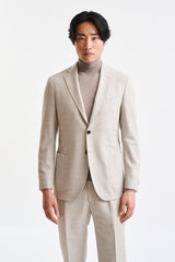 Light Beige 100% Wool Kenton Suit Freestyle - Image 2