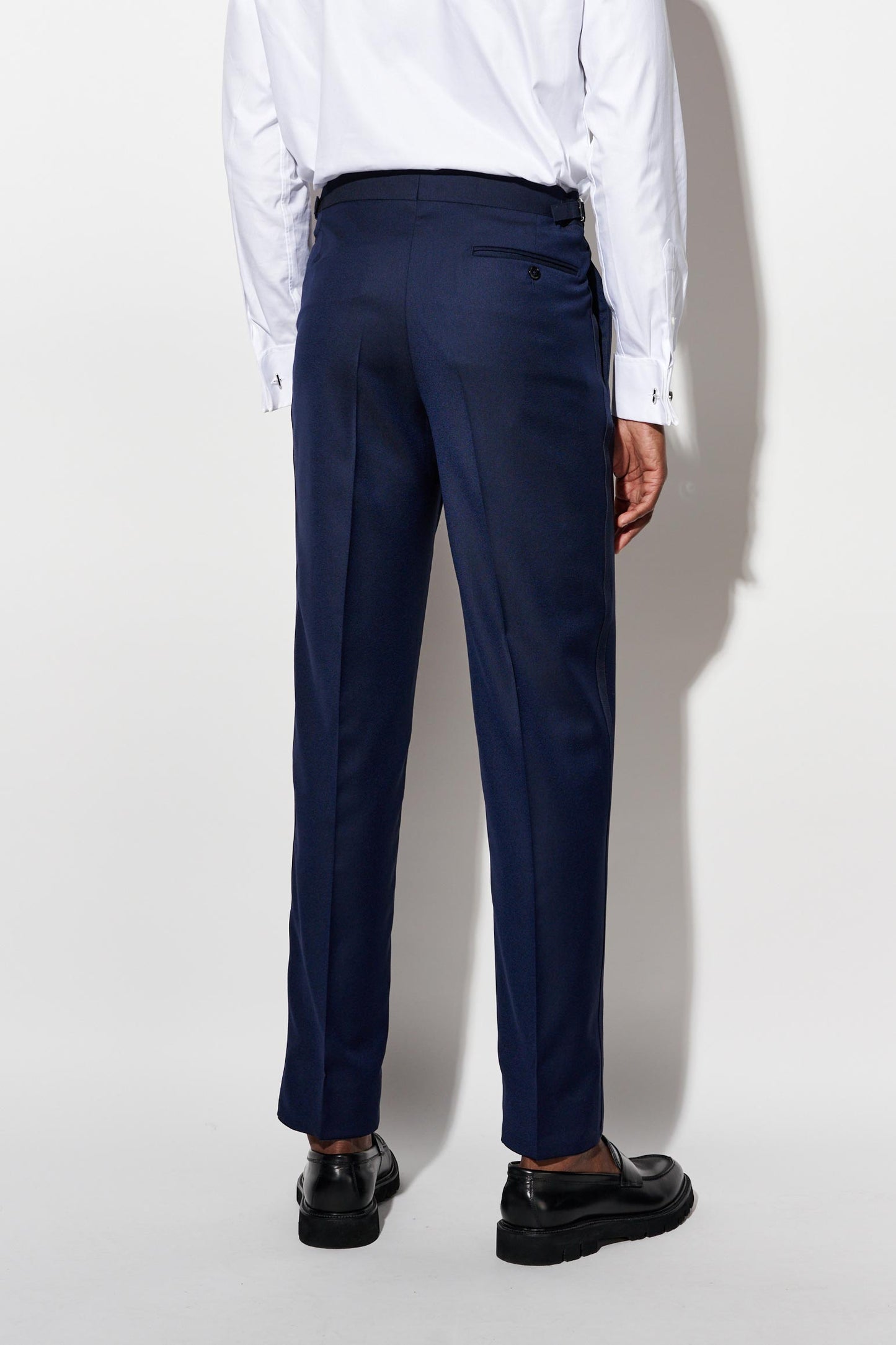 Dark Blue 100% Wool Super 120's Soho Tuxedo Suit Jazz - 13