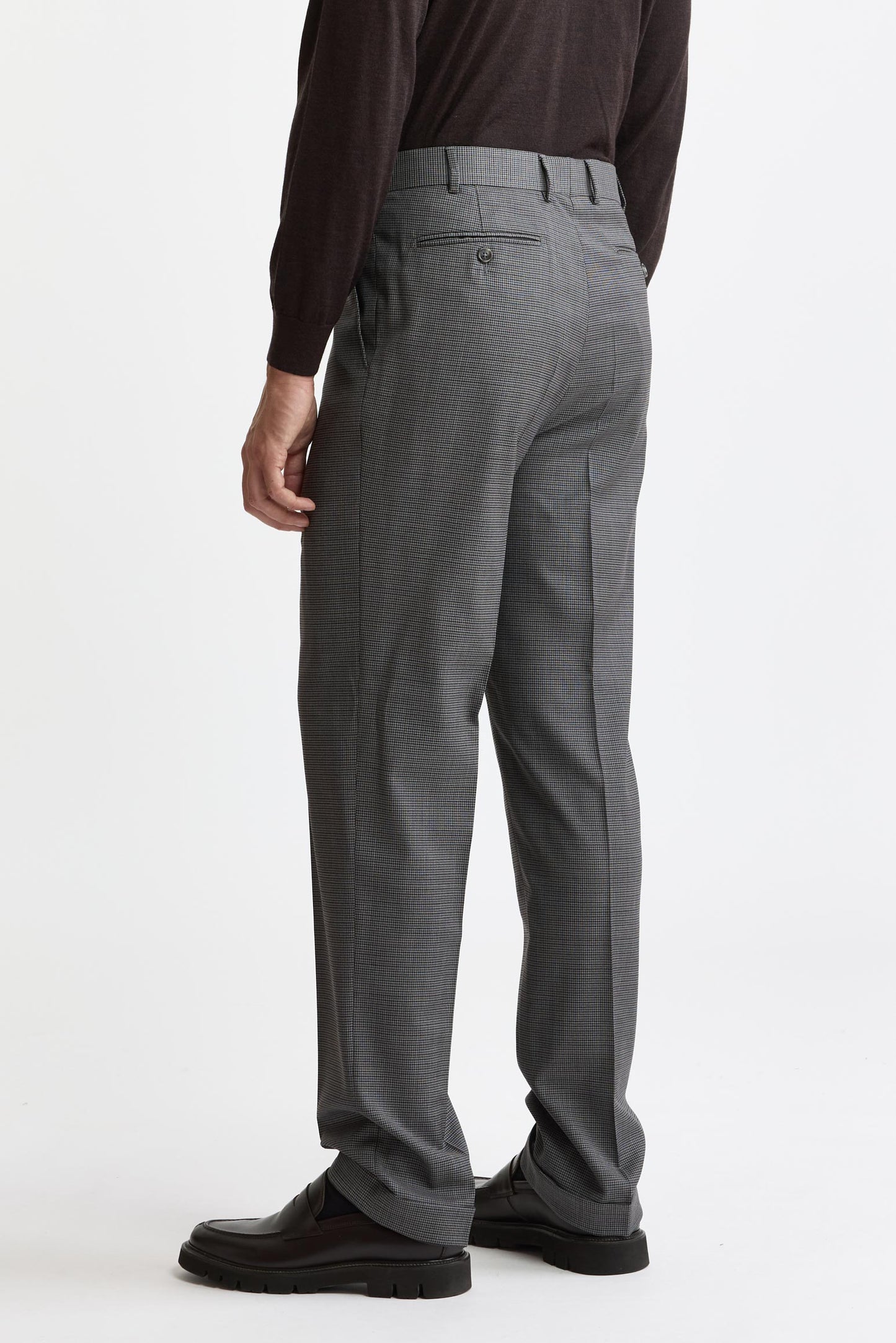 Dark Grey Wool Super 120's Kenton Suit Freestyle