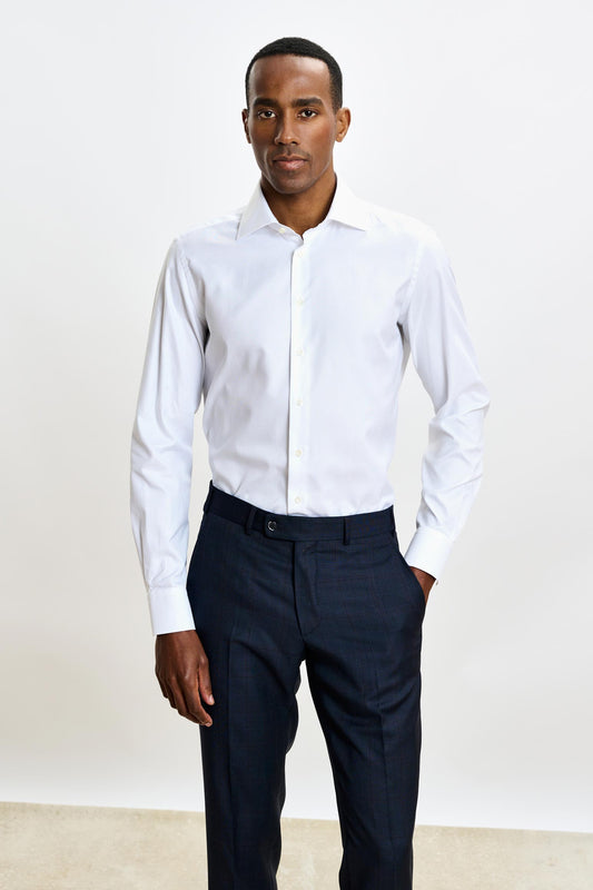 Formal Shirt Pique Oxford White