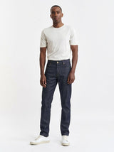 Pantalones De Cinco Bolsillos De Algodón Azul Oscuro Cashmere Denim