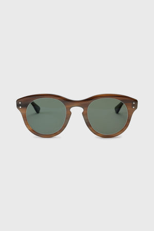 SCABAL X LUNETIER LUDOVIC HANDMADE SUNGLASSES CROMER BROWN - Image 1
