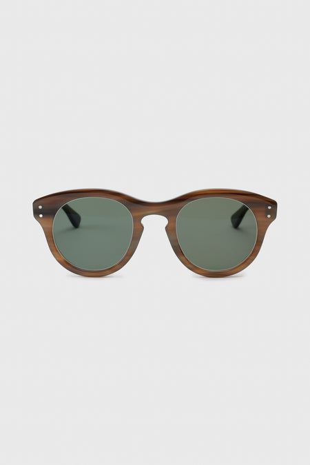 SCABAL X LUNETIER LUDOVIC HANDMADE SUNGLASSES CROMER BROWN - Image 1