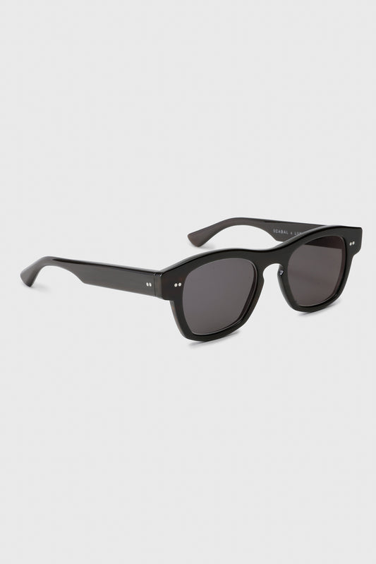 SCABAL X LUNETIER LUDOVIC HANDMADE SUNGLASSES TORQUAY NOIR