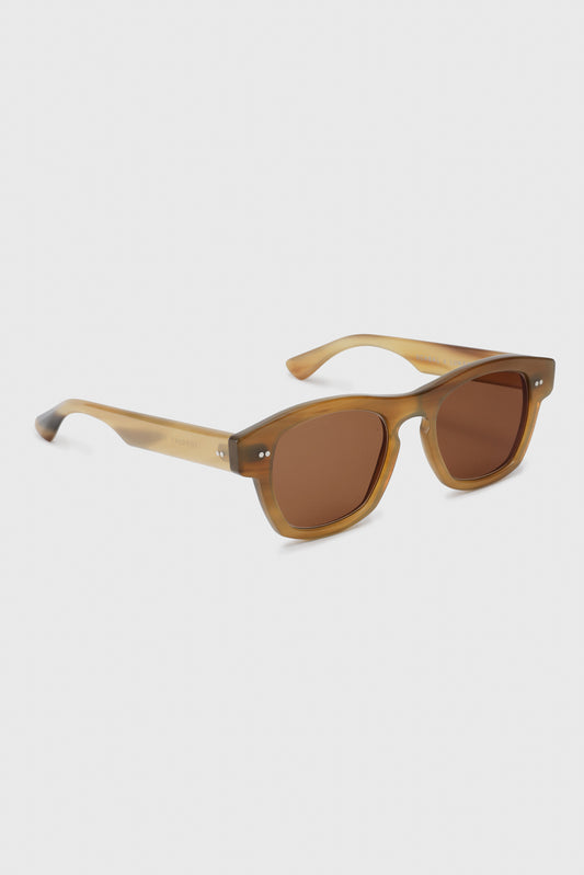 SCABAL X LUNETIER LUDOVIC HANDMADE SUNGLASSES TORQUAY BROWN - Image 2
