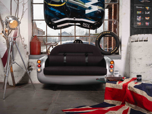 The Aston Martin inspired couch: A Collaboration of Craftsmanship and Luxury