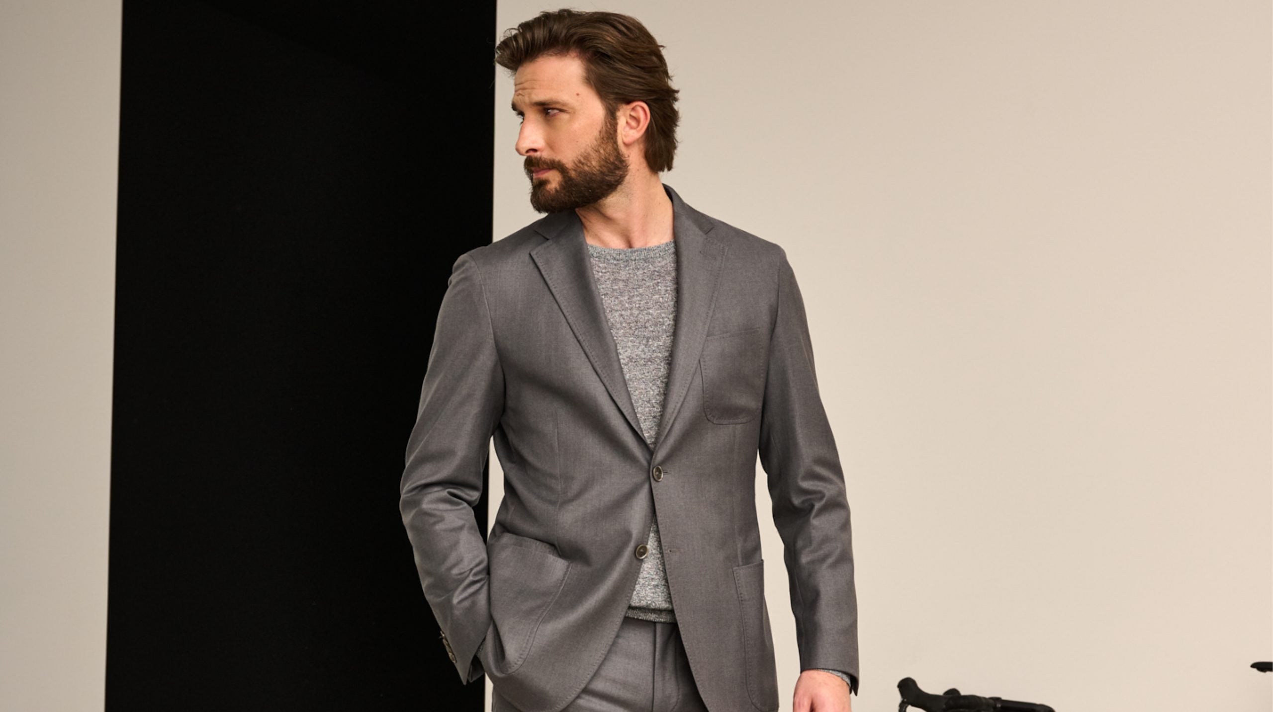 The suit with a hint of sportswear – Scabal