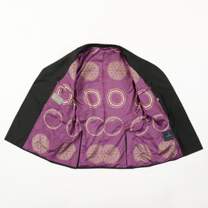 JOHN ARMLEDER PRINT PURPLE - Exclusive Lining