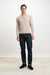 Crewe Silk Long Sleeve Sweater Beige - View 1