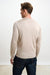 Crewe Silk Long Sleeve Sweater Beige - View 4