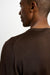 Crewe Silk Long Sleeve Sweater Chocolate - View 4