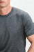 Penryn Silk Short Sleeve Sweater Grey - View 4