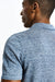 Linen Cotton Kelso Knitwear Polo Navy - View 5