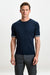 Larne Cotton Knitwear Navy - View 1