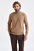 Camel Wool & Cashmere Drumberg Rollneck Knit - View 1