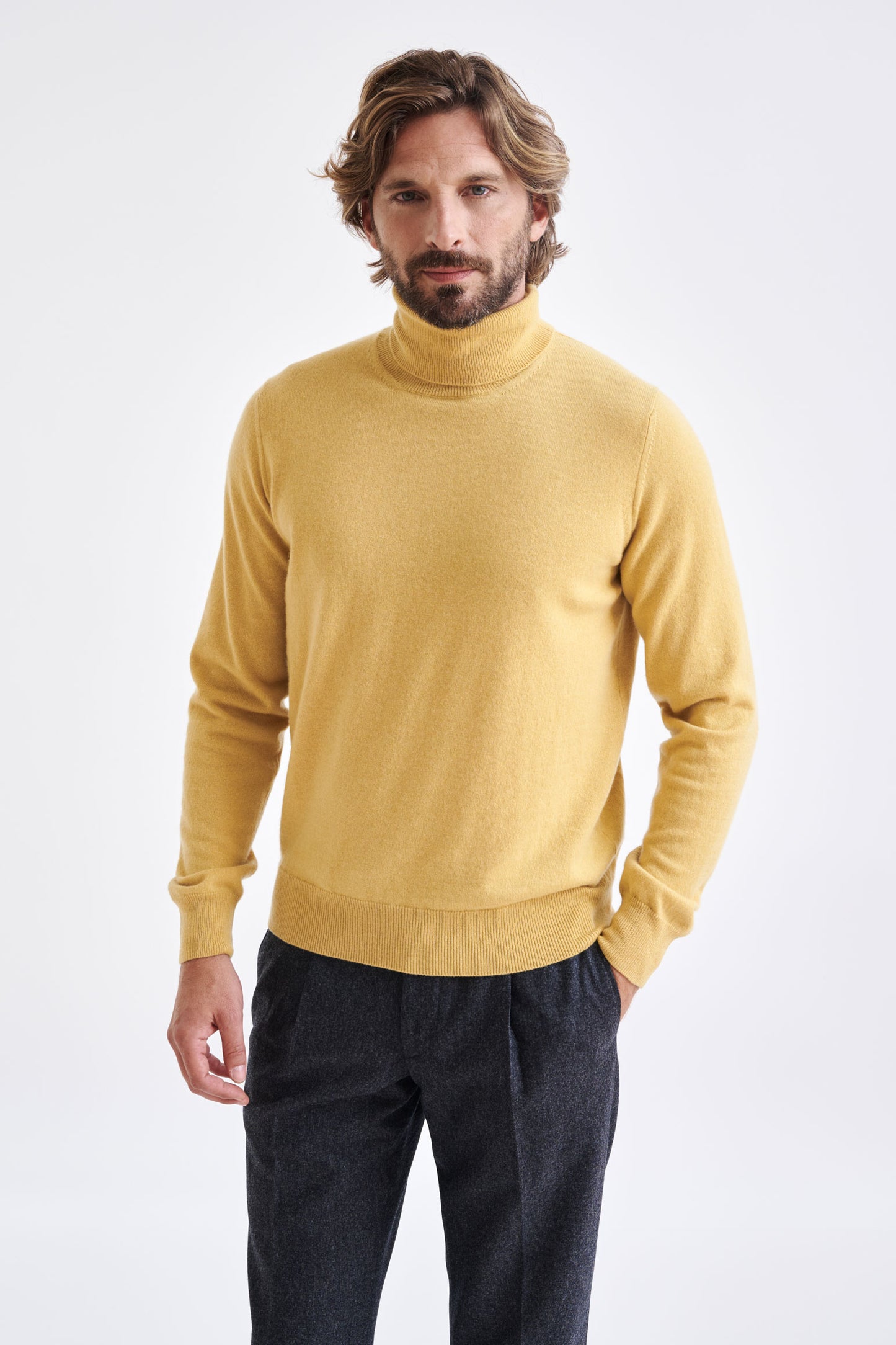 Beewax Wool & Cashmere Drumberg Rollneck Knit - View 1