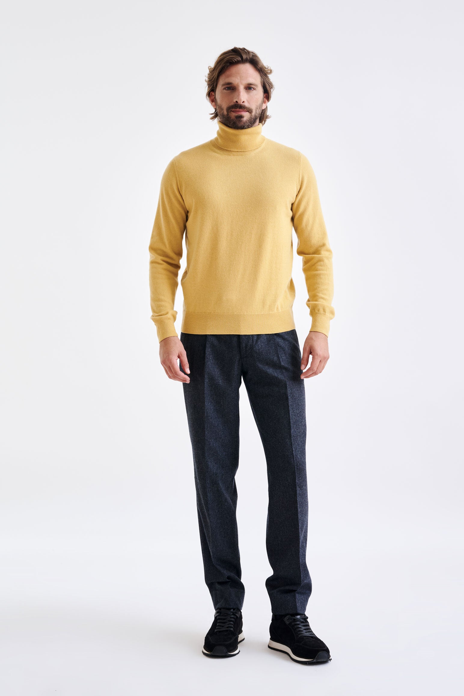 Beewax Wool & Cashmere Drumberg Rollneck Knit - View 3