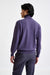 Purple Grey 100% Cashmere Drumberg Rollneck Knit - View 4