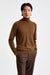 Tobacco 100%  Cashmere Drumberg Rollneck Knit - View 2