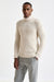 Off white Chunky 100% Cashmere Banbury Rollneck Sweater - View 2
