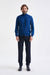 Pilot Blue Cashmere & Silk Repton Fullzip Sweater - View 3