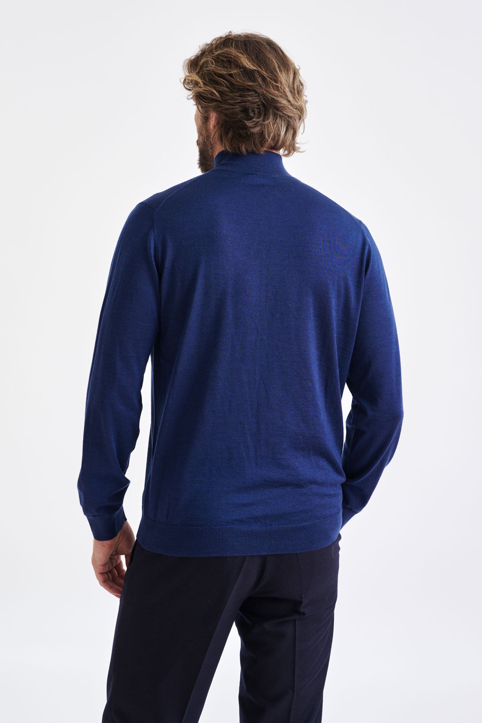 Nepture Cashmere & Silk Repton Fullzip Sweater - View 4