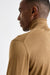 Camel Cashmere & Silk Blend Telford Turtleneck Sweater - View 4