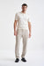 Offwhite Cotton Kendal Knitted Polo Shirt - View Two