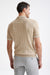 Safari Beige Cotton Wide Rib Dawlish Knit - View Four