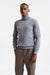 Mid-Grey Melange Cashmere Drumberg Rollneck Knitwear - Image 1