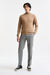 Camel Cashmere & Merino Silk Ramsey High Crew Knitwear - Image 4
