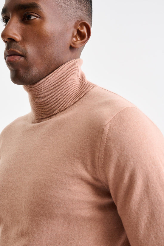 Mahogany Rose Cashmere Drumberg Rollneck Knitwear - Image 2