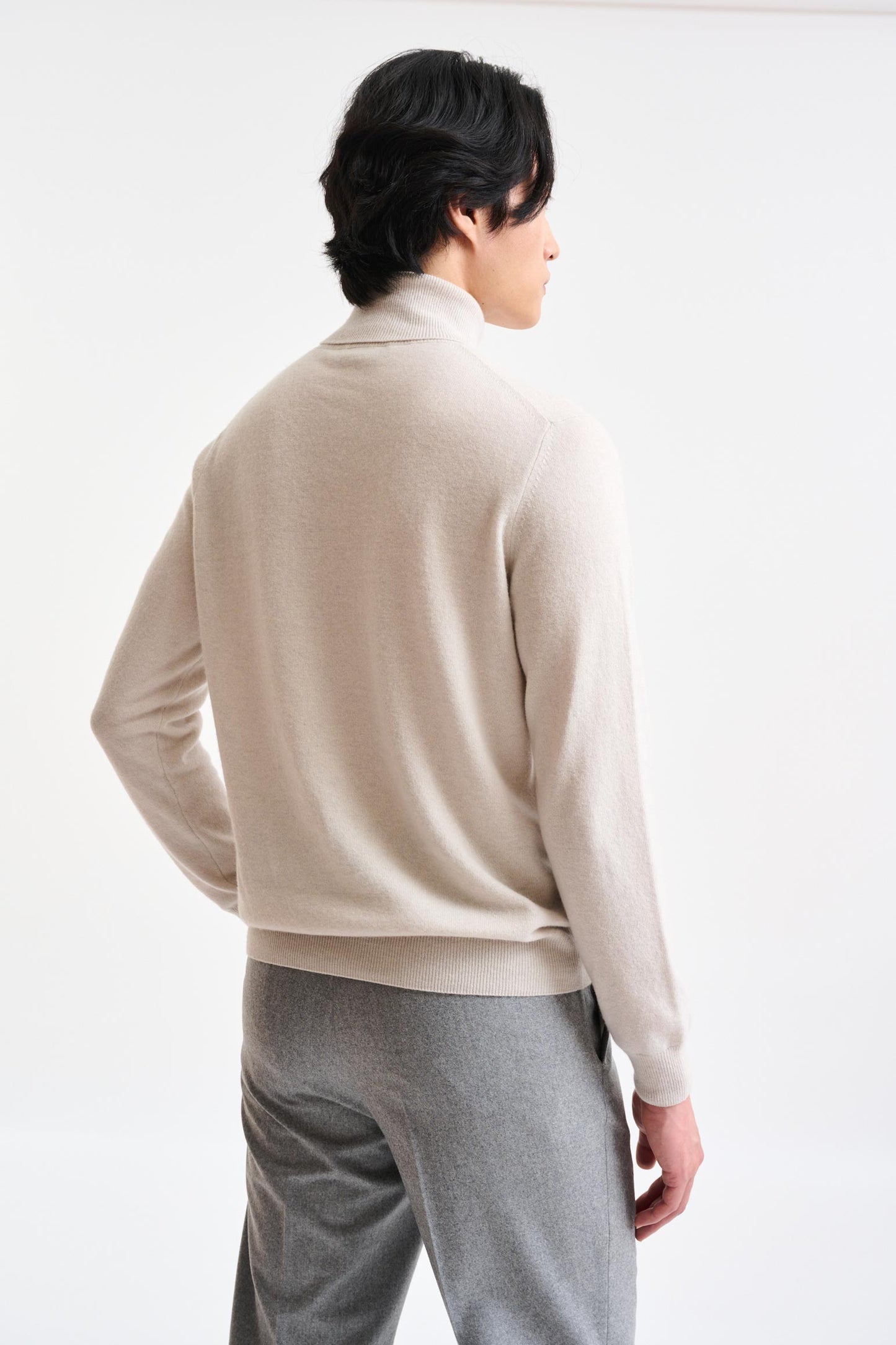 Off-White Cashmere & Wool Drumberg Rollneck Knitwear - Image 4