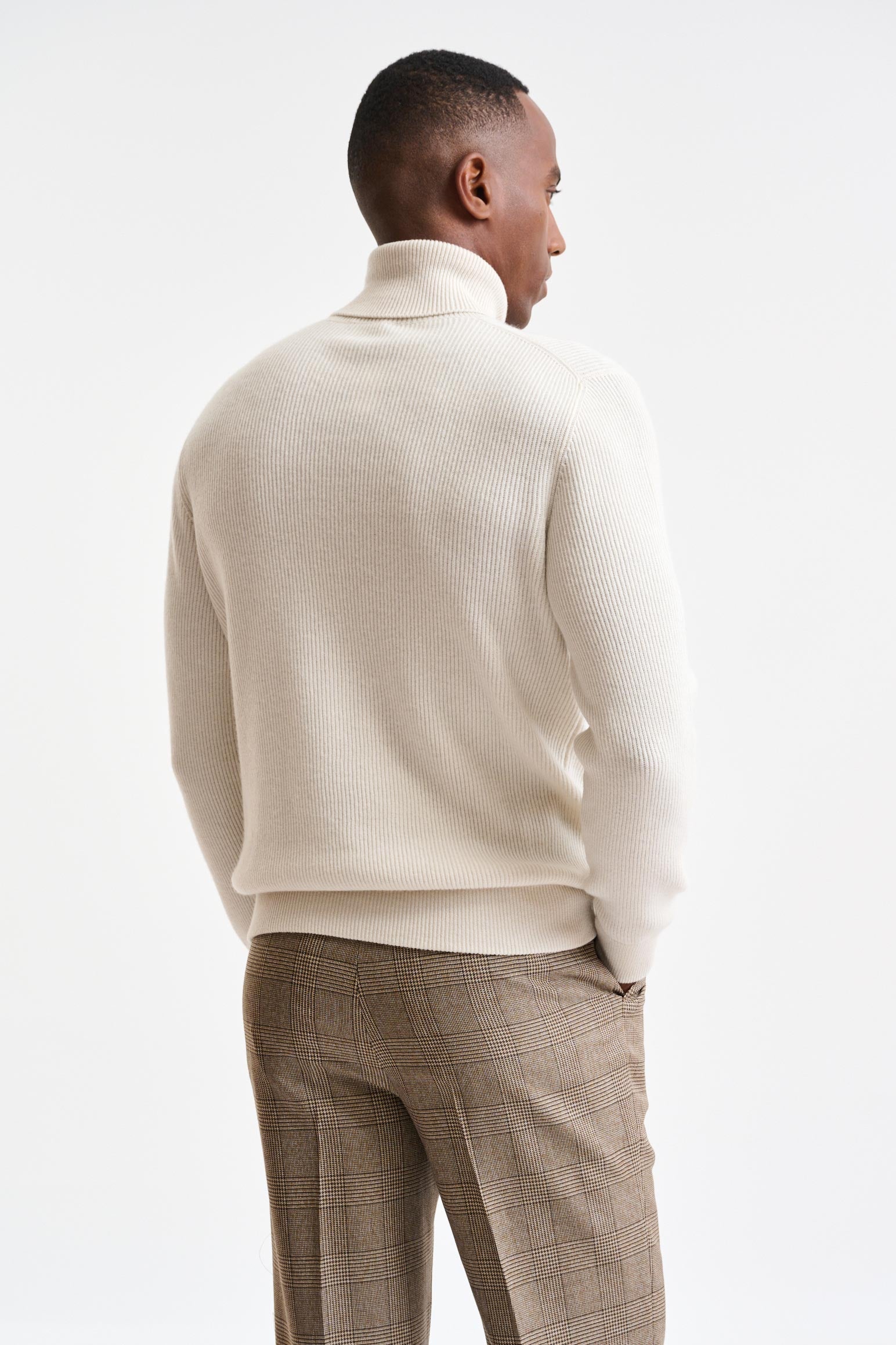 Off-White Cashmere Rochester Rollneck Knitwear - Image 4