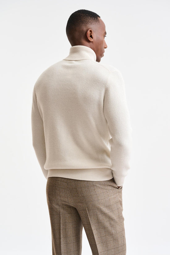 Off-White Cashmere Rochester Rollneck Knitwear - Image 4