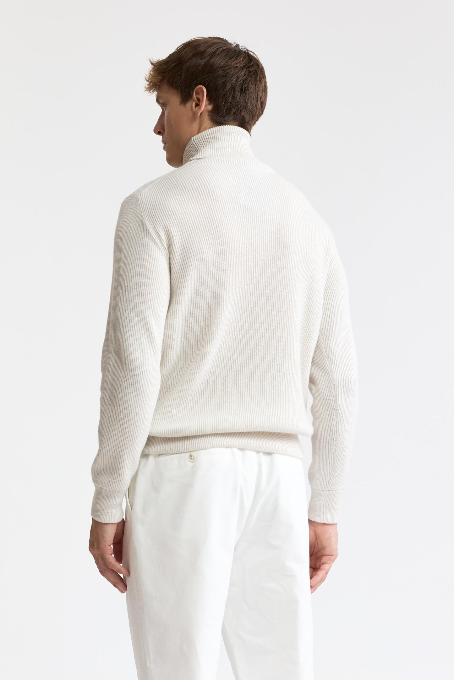 Off-White Cashmere Rochester Rollneck Knitwear