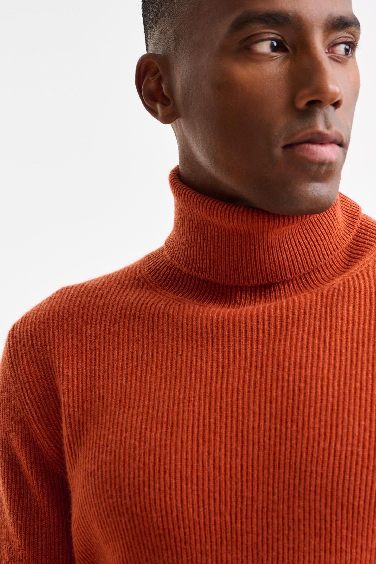 Potters Clay Cashmere Rochester Rollneck Knitwear - Image 2