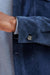 Blue Hexham Goat Suede Shirt Jacket - View Four