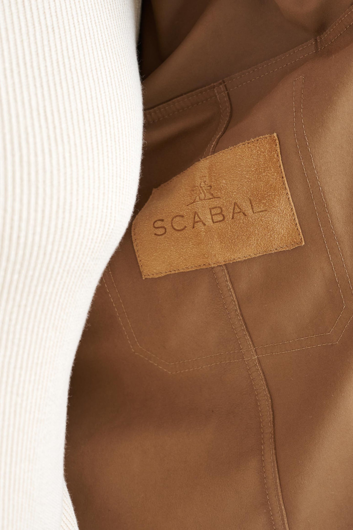 Light Brown Hexham Goat Suede Shirt Jacket