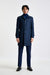 Dark Blue Wool Leeds Coat Zeus - View 2