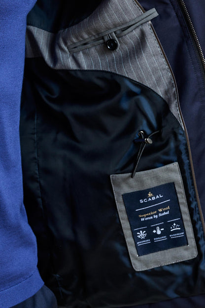 Dartmoor Tech Field Jacket Navy - View 5