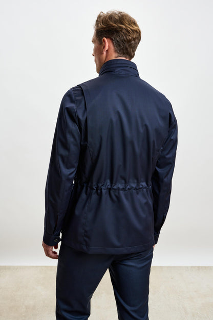 Dartmoor Tech Field Jacket Navy - View 8