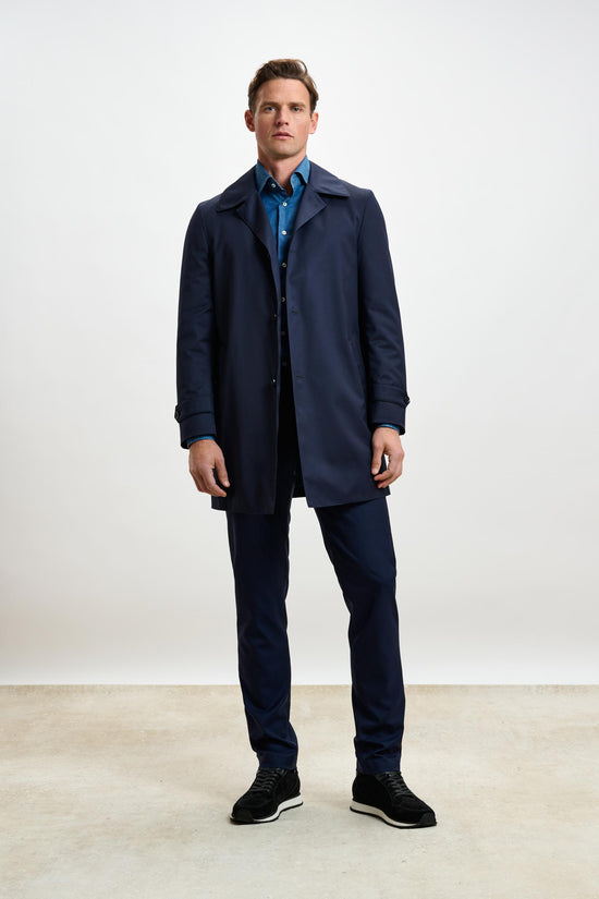 Lomond Raincoat Navy - View 5