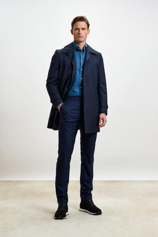 Lomond Raincoat Navy - View 6